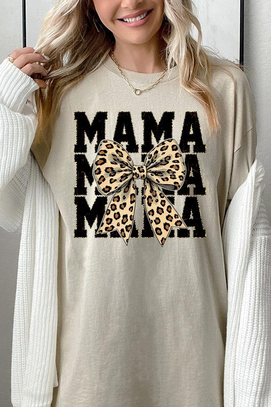Leopard Mama Graphic Heavy Cotton Tee